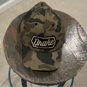 Drake Camouflage Cap with Logo